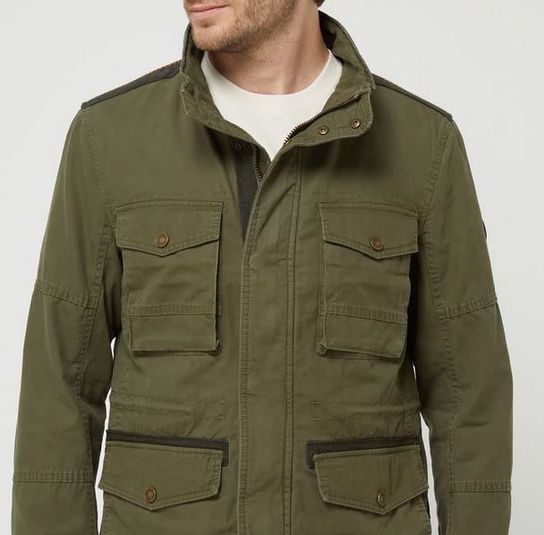 Tom Tailor Fieldjacket aus Bio Baumwolle für 29,99€ (statt 80€)