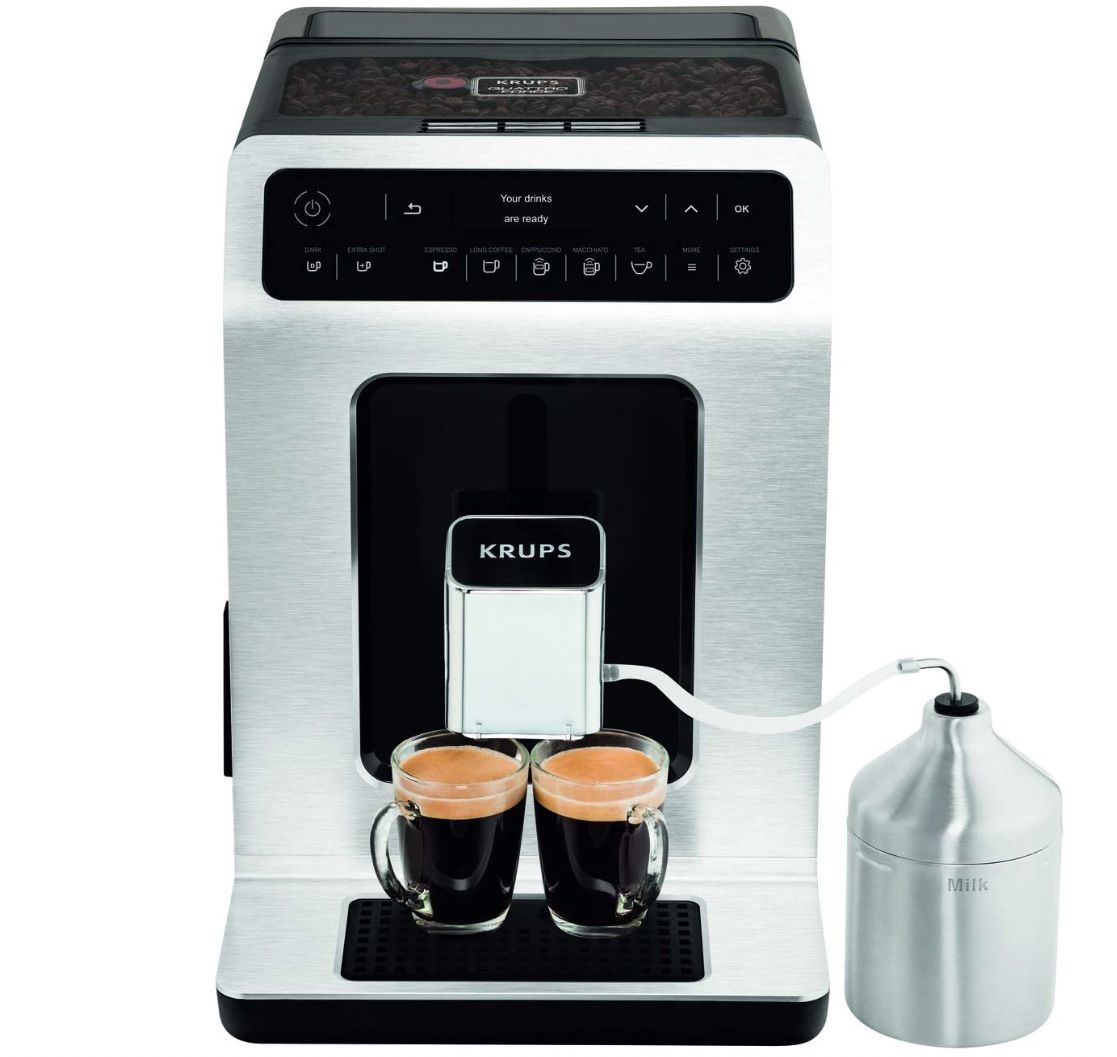 Krups EA891D Evidence Kaffeevollautomat mit OLED Display und Touchscreen für 383,03€ (statt 521€)