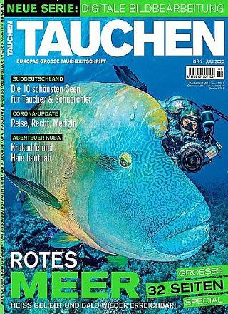 12 Ausgaben vom Tauchen Magazin für 90,72€ + Prämie: bis 70€ Gutschein