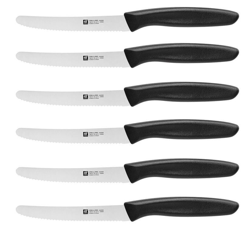 ZWILLING Küchen Messer Set 6 tlg. für 17,99€ (statt 40€)  prime