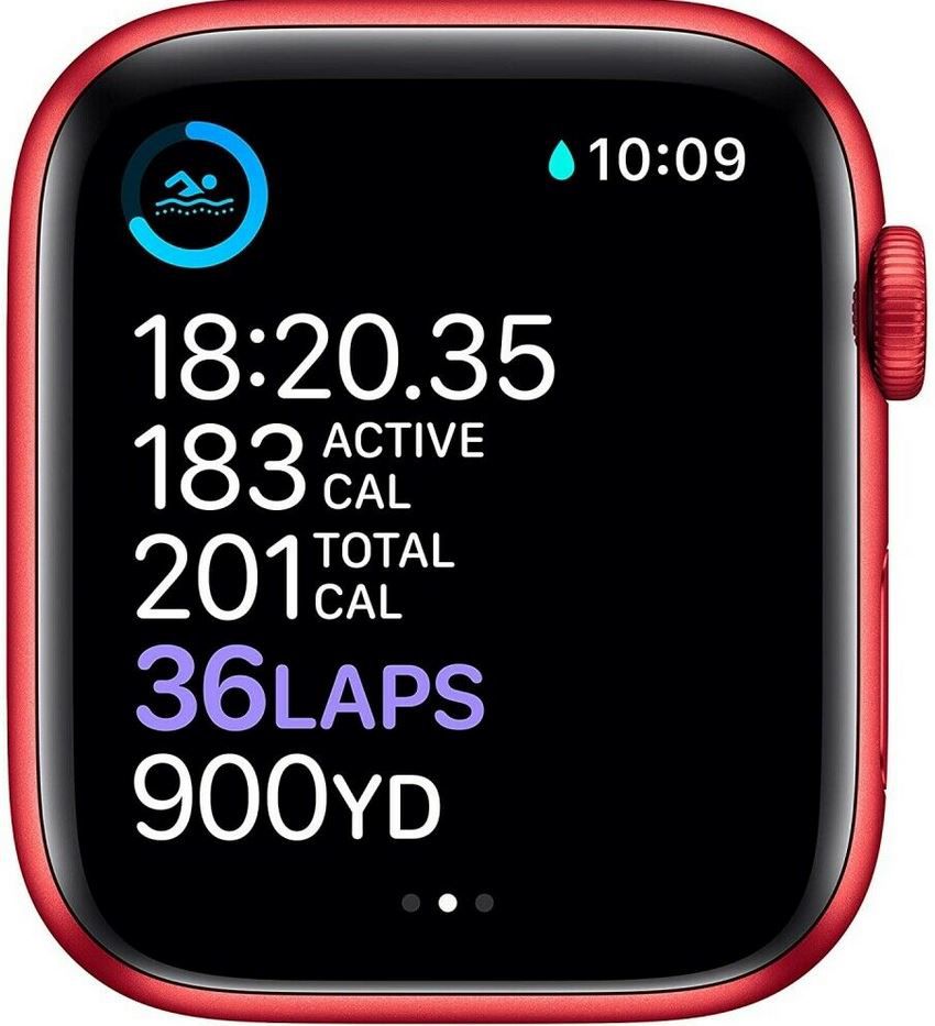 Apple Watch Nike Series 6 GPS 44mm in Rot für 359,90€ (statt 375€)