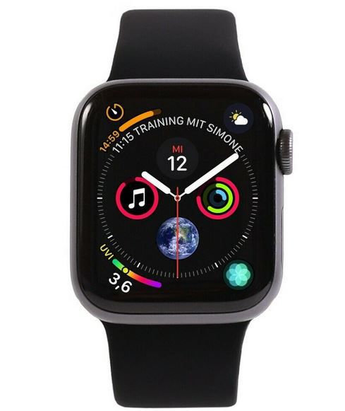 Apple Watch Series 4 GPS LTE 44mm Aluminium für 179,10€ (statt neu 300€)   gebraucht