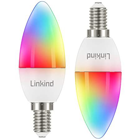 2er Pack: Linkind B35 WLAN RGB LED E14 Glühbirnen für 15,39€ (statt 20€)