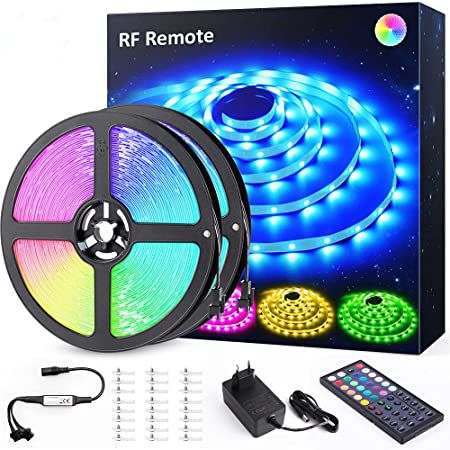 2x 6m Novostella RGB LED Steifen mit Fernbedienung für 14,99€ (statt 30€)