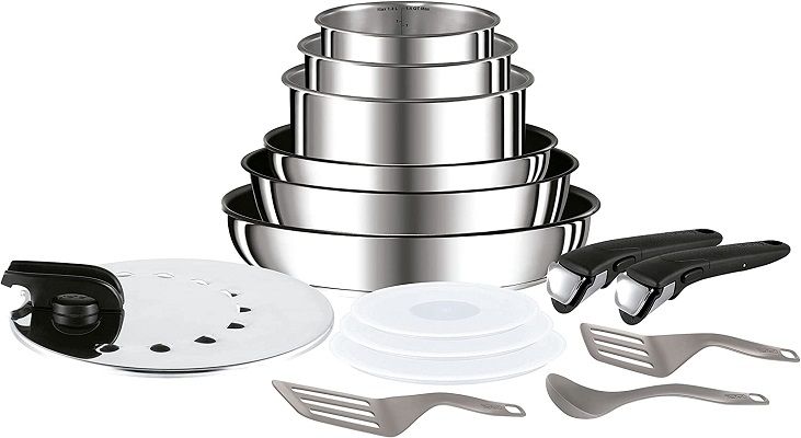 Tefal Ingenio Preference Edelstahl Set 15 teilig für 159,99€ (statt 200€)