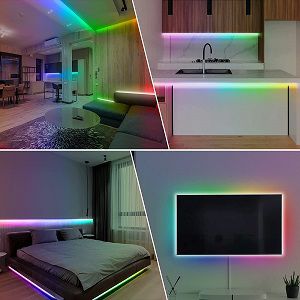 Enteenly Led Strip 5M mit Fernbedienung und App für 10,49€ (statt 21€)