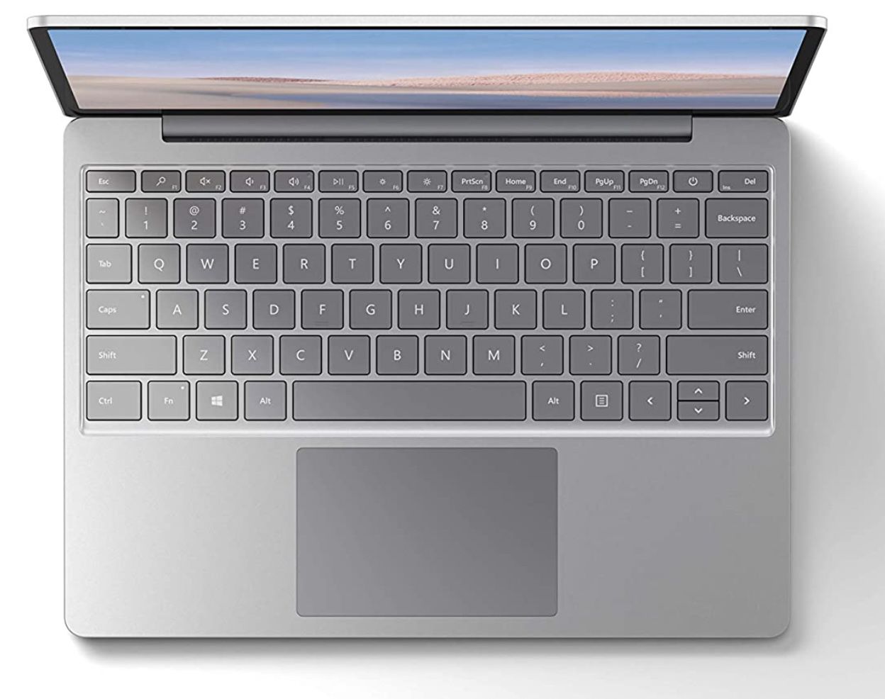 Microsoft Surface Laptop Go Platin mit 8GB RAM und 128GB SSD für 436,13€ (statt 551€)