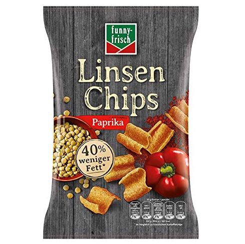 12x funny frisch Linsen Chips Paprika (je 90g) für 16,68€ (statt 24€)