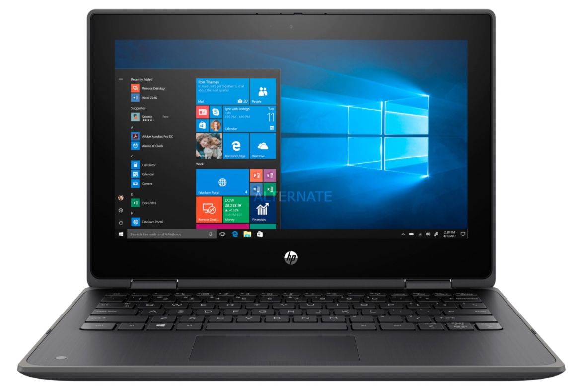 HP ProBook x360 11 G5 (9VY02ES)   11,6 Zoll Convertible mit 128GB SSD für 279€ (statt 339€)