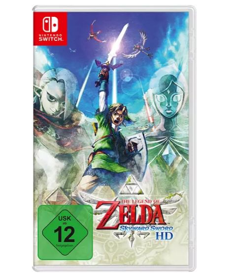 The Legend of Zelda: Skyward Sword HD (Switch) + Switch Pro Controller für 90,78€ (statt 108€)