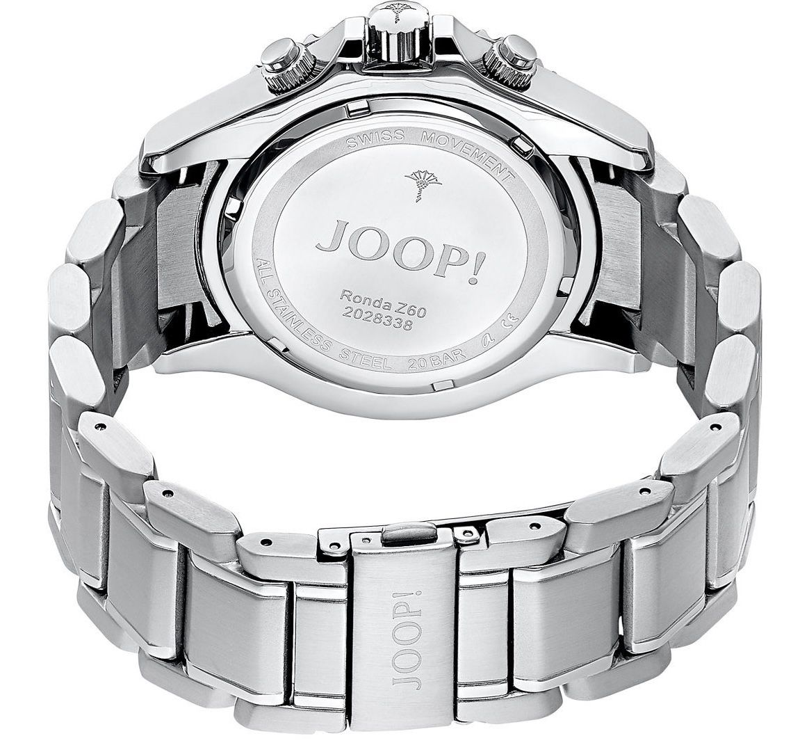 JOOP! Herren Chronograph 2028338 mit Edelstahl Armband und Faltschließe für 263,20€ (statt 330€)