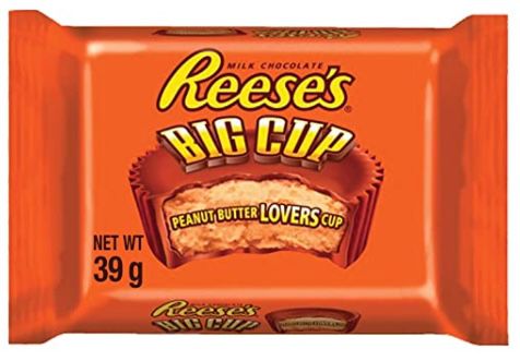 16er Pack Reeses Big Cup Standard Bar Erdnussbutter Cup Riegel für 14,14€ (statt 20€)   Prime