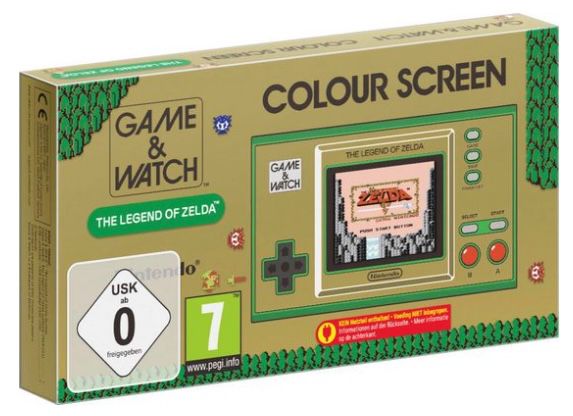 Nintendo Game & Watch The Legend of Zelda für 25,89€ (statt 42€)