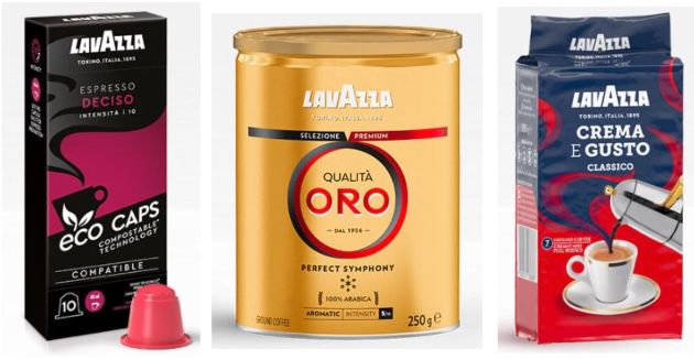 40% Rabatt auf Lavazza Kaffee & Bohnen   z.B. 7x Qualita Oro 250g Dose für 23€ (statt 31€)