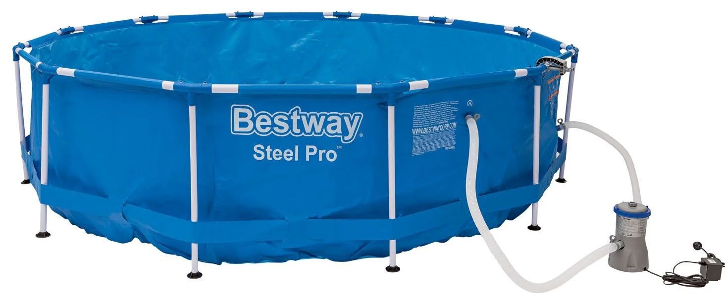 Bestway Metal Frame Pool 366 x 84cm mit FrameLink System für 99,99€ (statt 179€?)