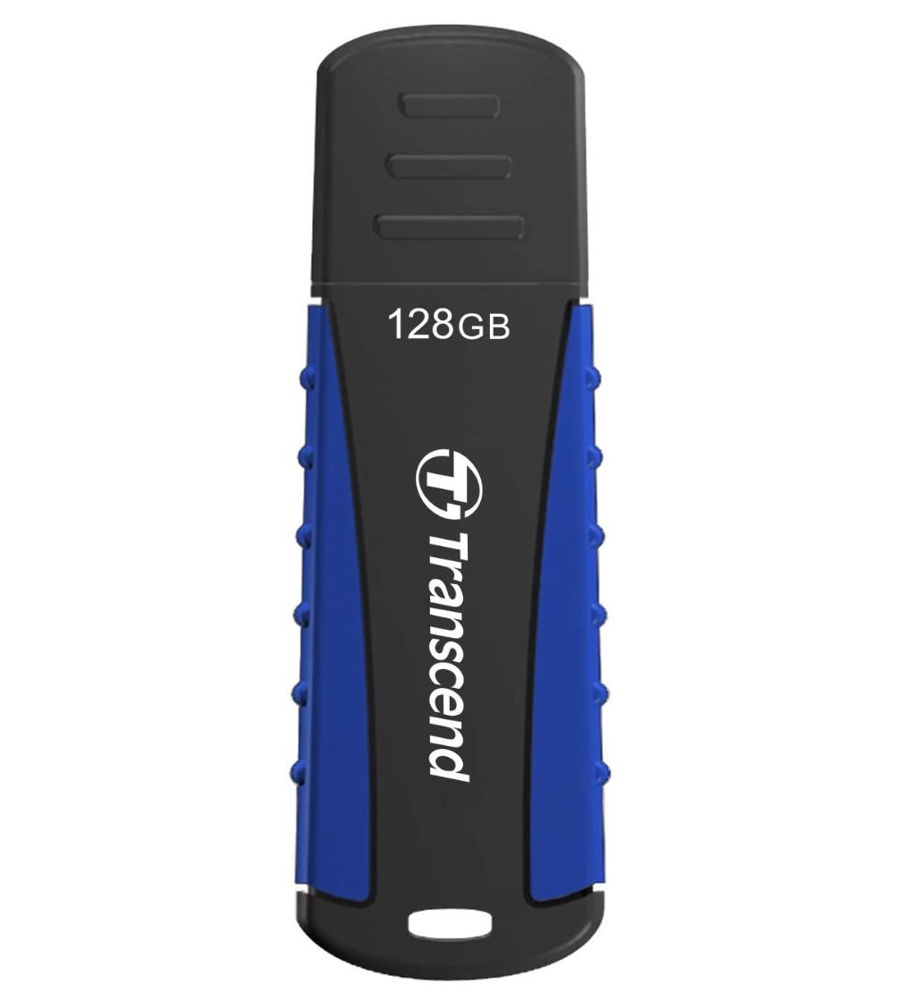 Transcend TS128GJF810 128GB JetFlash 810 in Schwarz / Blau für 19,10€ (statt 26€)   Prime