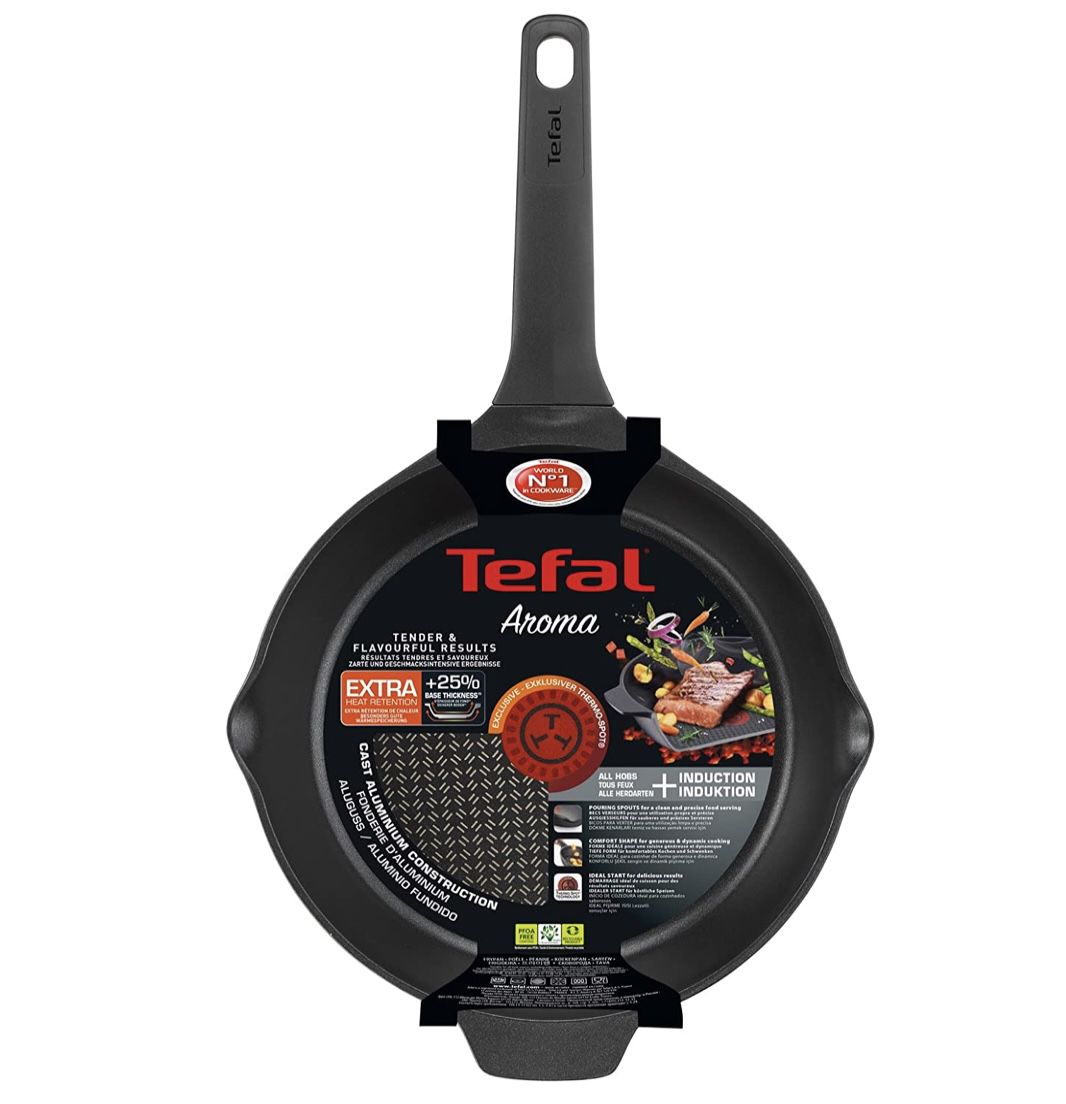 Tefal E21506 Aroma Bratpfanne 28cm mit Titanium Antihaftversiegelung für 27,99€ (statt 40€)