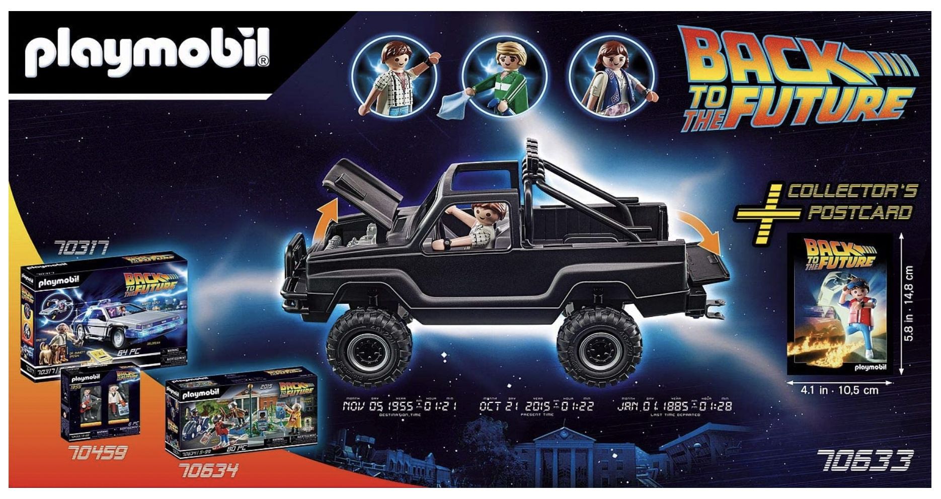 Playmobil 70633 Back to the Future für Kinder ab 5 Jahren für 24,98€ (statt 33€)   Prime