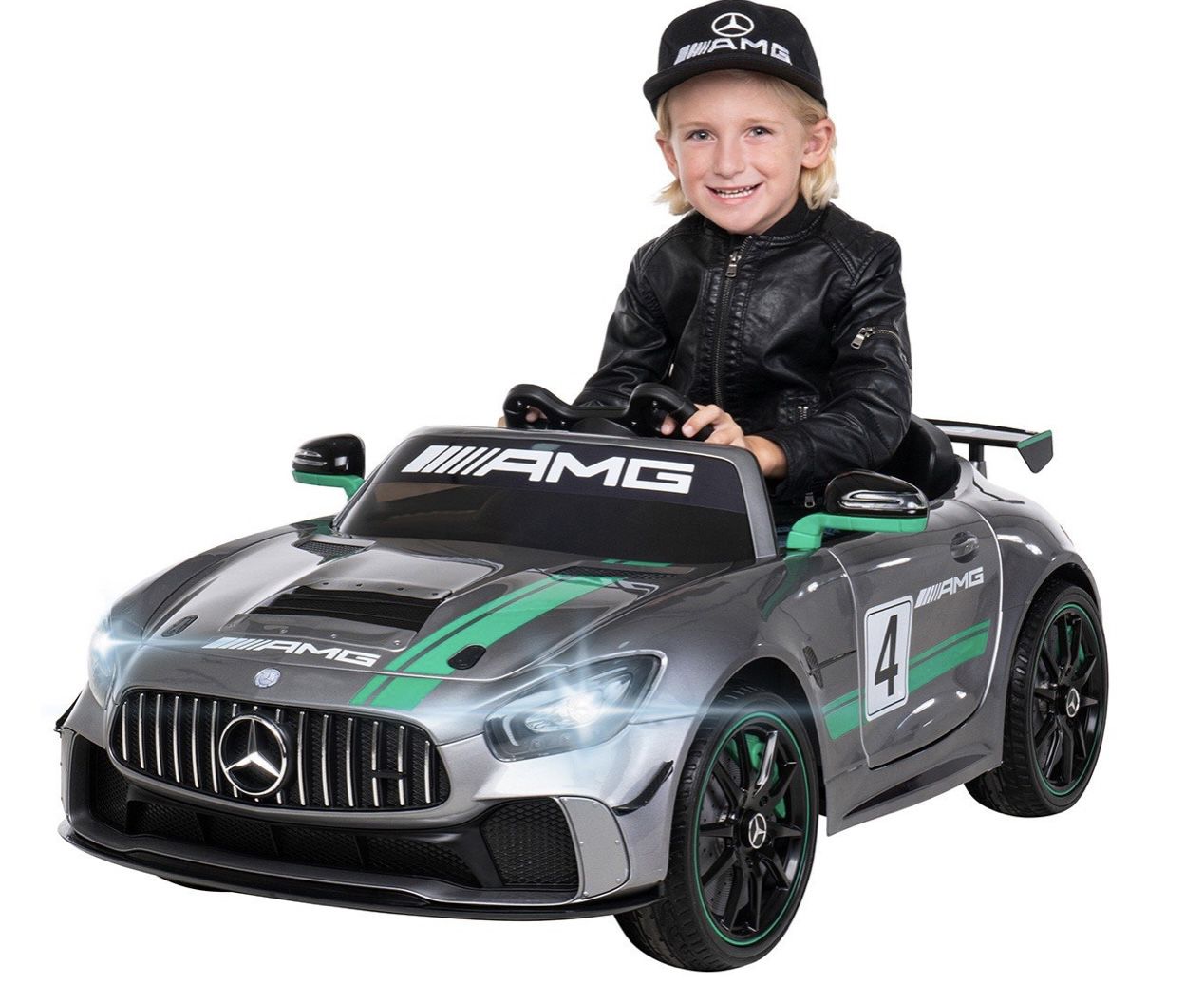 Kinder Elektroauto Mercedes Benz AMG GT4 ab 150€ (statt 265)