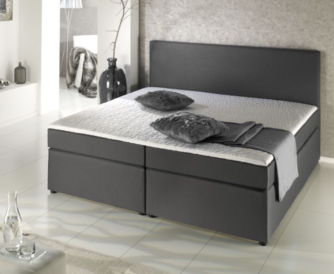 Boxspringbett BX830 Michigan in Anthrazit für 378,95€ (statt 520€)