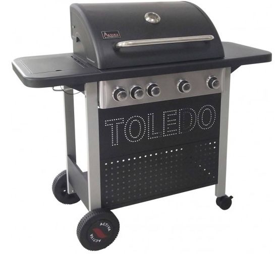 Activa Toledo 500 Gasgrill mit 4 Brenner für 182,94€ (statt 324€)