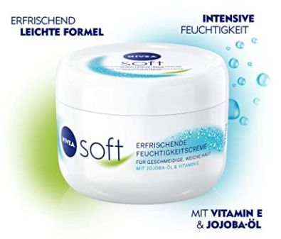 NIVEA Soft erfrischende Feuchtigkeitscreme (375 ml) für 1,91€ (statt 5€)   Prime Sparabo