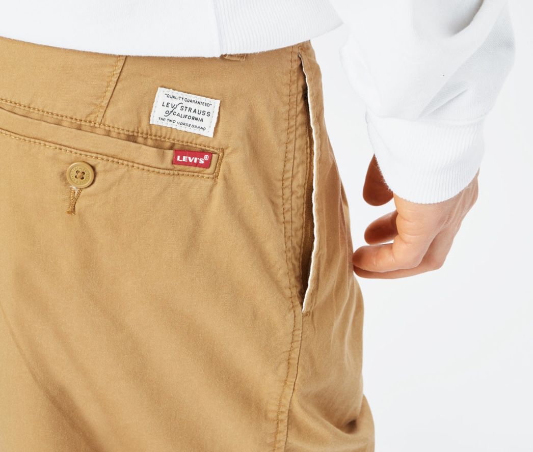 Levis Herren Shorts XX Stay in Blassgelb für 19,16€ (statt 54€)