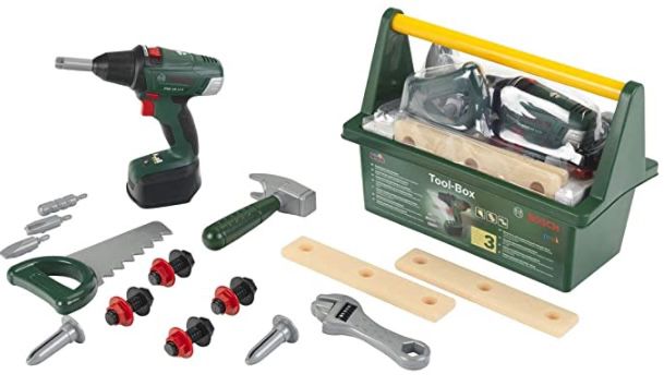 Theo Klein 8520 Bosch Kinder Werkzeug Box für 19,99€ (statt 31€)   Prime