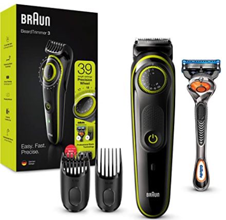 Braun BT3241 Trimmer und Haarschneider inkl. Gillette Fusion5 Rasierer für 29,99€ (statt 40€)