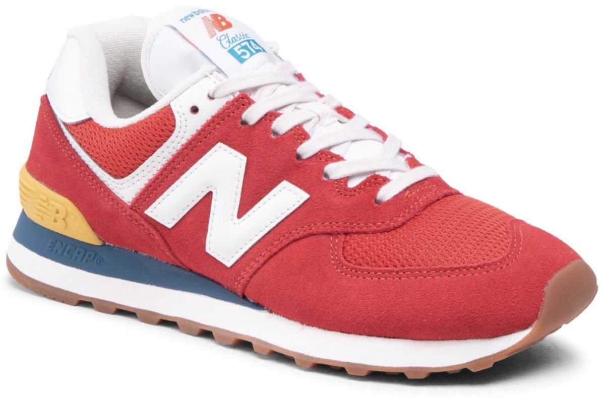 New Balance ML574HA2 Sneaker in Rot für 52€ (statt 71€)