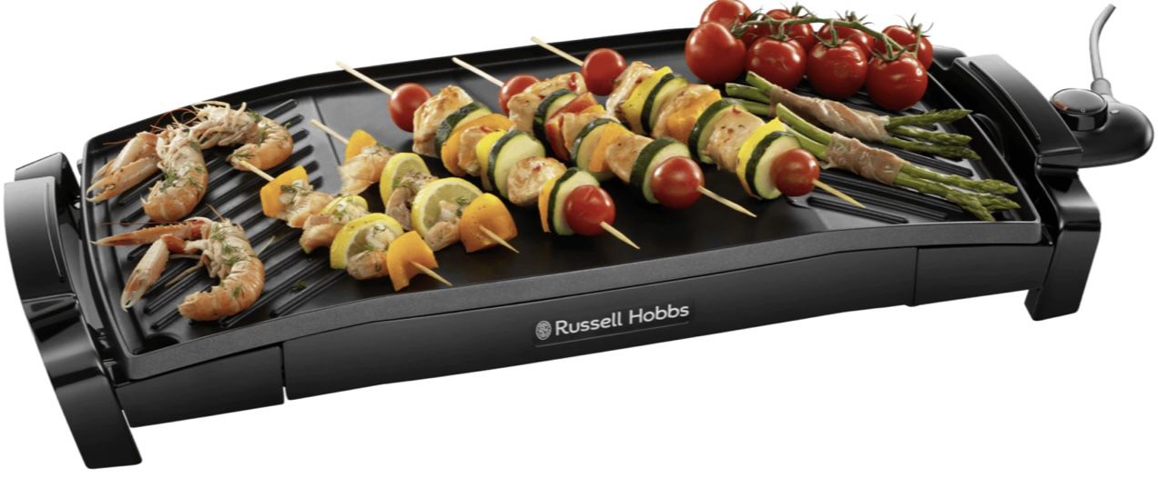 Russell Hobbs 22940 56 Tischgrill Teppan Yaki mit 2.200W in Schwarz für 39,94€ (statt 45€)