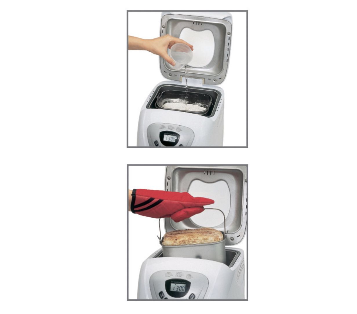 Clatronic Brotbackautomat BBA 3505 in Weiß mit max. 1.000g für 46,49€ (statt 56€)