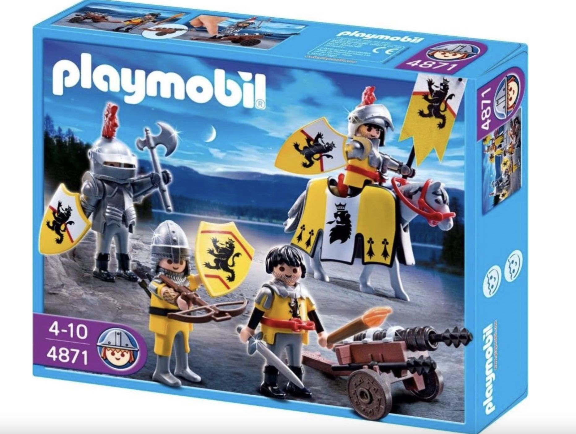 Playmobil 4871 Löwenrittertrupp für 27,98€ (statt 54€)