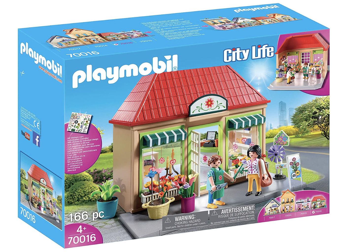 Playmobil 70016 City Life   Mein Blumenladen für 19,98€ (statt 25€)