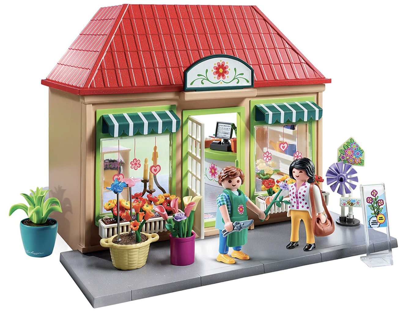 Playmobil 70016 City Life   Mein Blumenladen für 19,98€ (statt 25€)