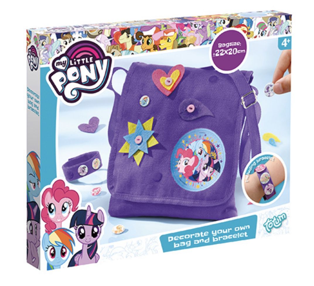 Totum My Little Pony Dekoset Tasche und Armband für 4,88€ (statt 17€)