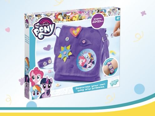 Totum My Little Pony Dekoset Tasche und Armband für 4,88€ (statt 17€)