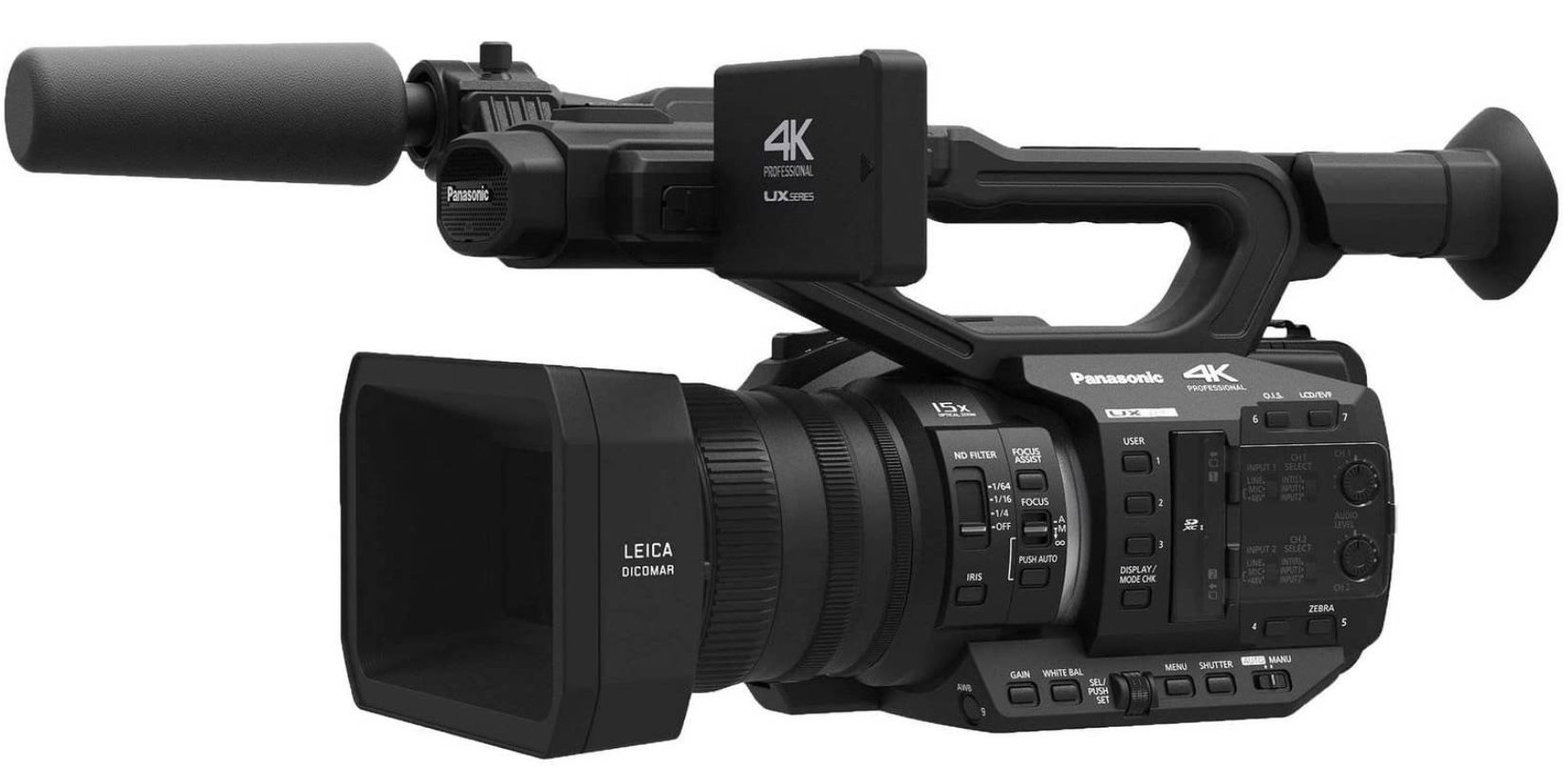 Panasonic AG UX90 Handkamerarekorder mit 18MP und MOS 4K UHD für 1.516,95€ (statt 1.754)