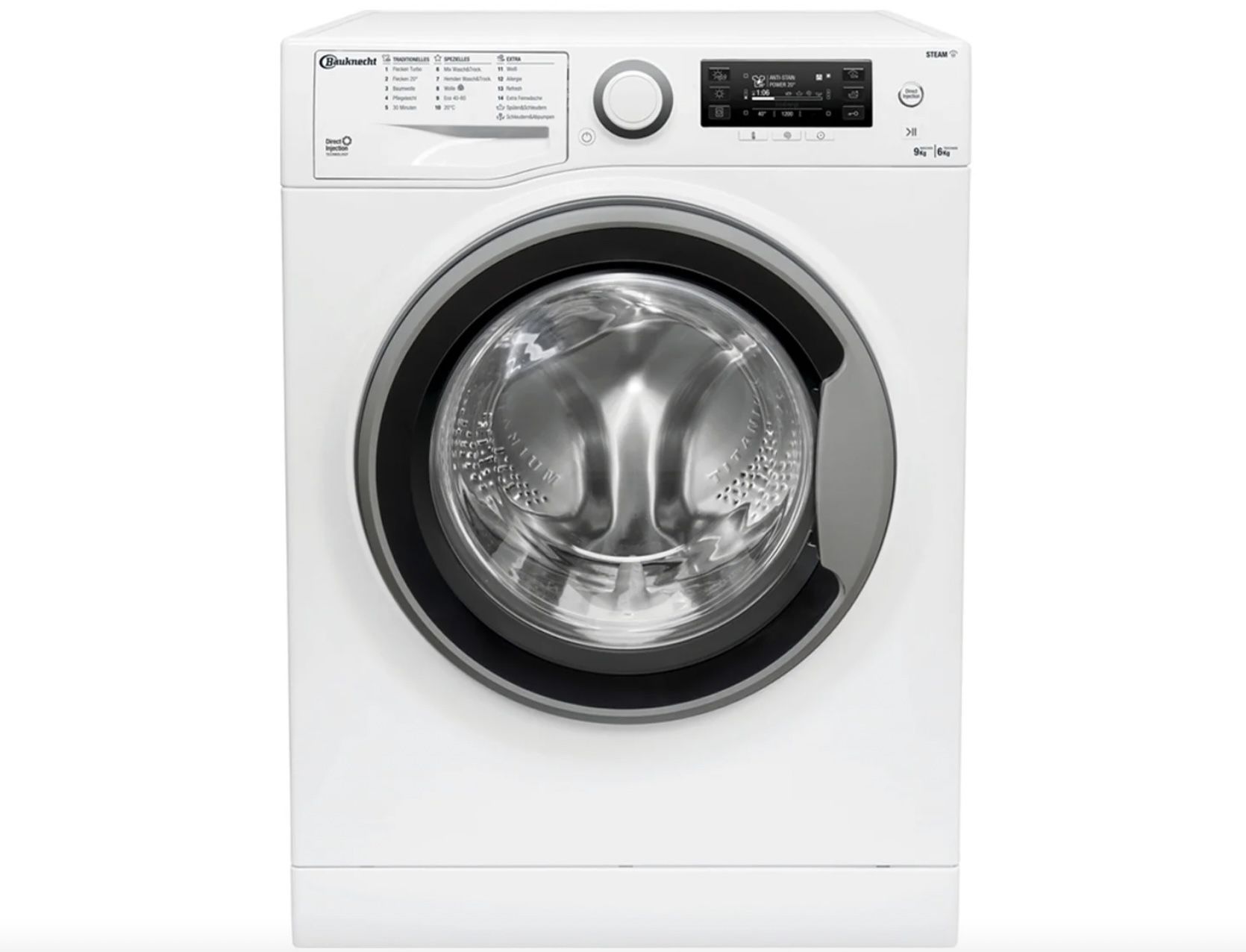 Bauknecht WATK Sense 96L6 DE N Waschtrockner (9 bzw. 6 kg) für 478,95€ (statt 563€)
