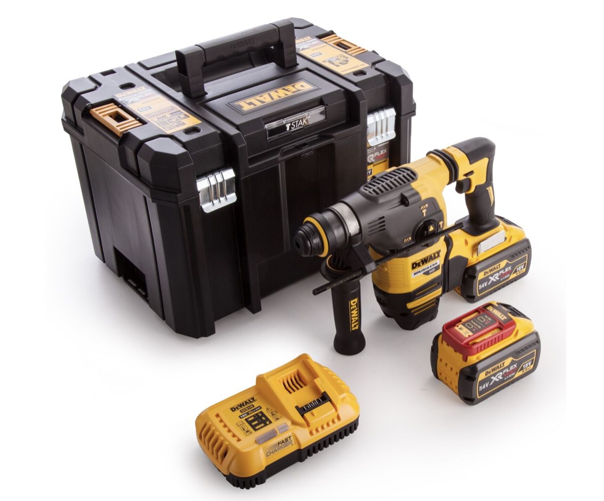 DeWalt DCH333X2 Akku Kombihammer SDS Plus + 2x Akku 9,0 Ah für 580,67€ (statt 655€)