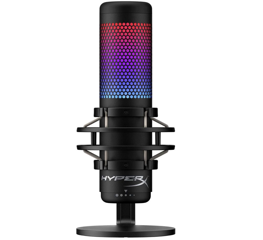 HyperX QuadCast S – RGB USB Kondensatormikrofon mit Poppschutz für 99,99€ (statt 135€)