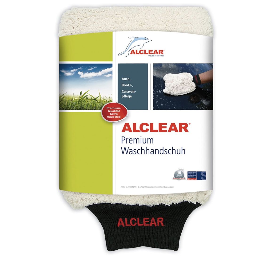 ALCLEAR ultraweicher Mikrofaser Autowaschhandschuh für 11€ (statt 13€)