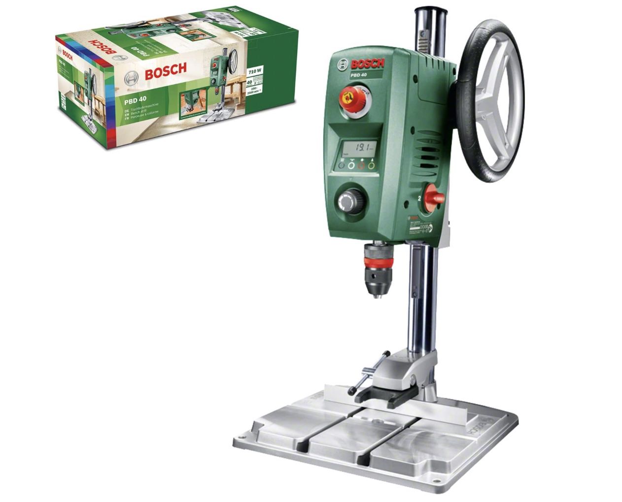 Bosch PBD 40 Tischbohrmaschine mit 710 W für 220,15€ (statt 259€)