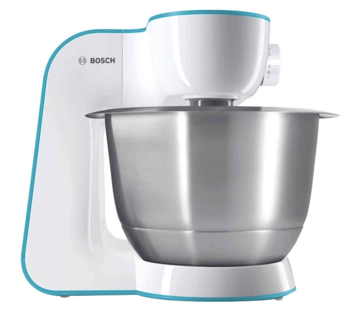 Bosch MUM54D00 Universal Küchenmaschine StartLine in Weiß/Blau für 114,89€ (statt 128€)