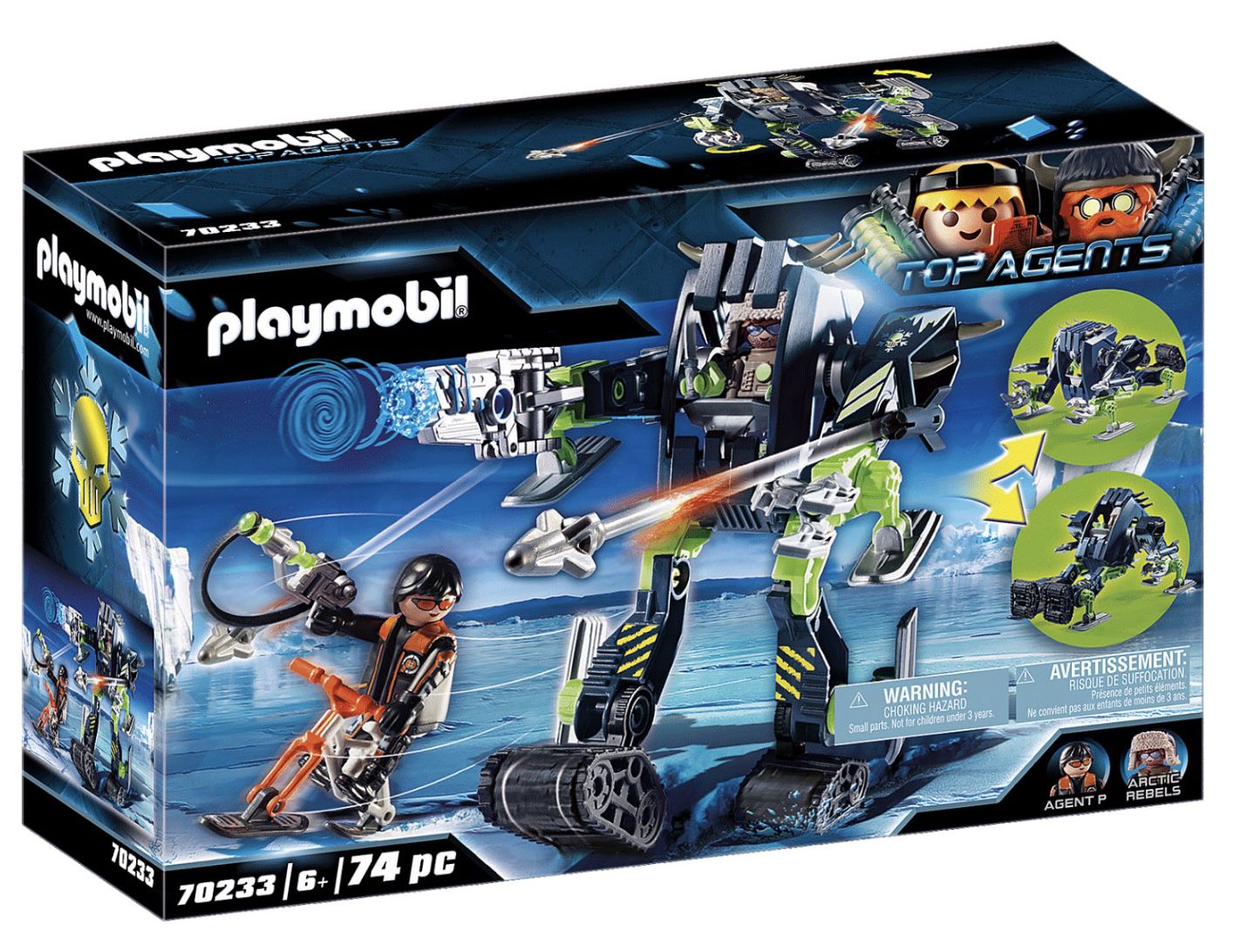 PLAYMOBIL 70233 Top Agents Arctic Rebels Eisroboter für 13,50€ (statt 18€)   Prime