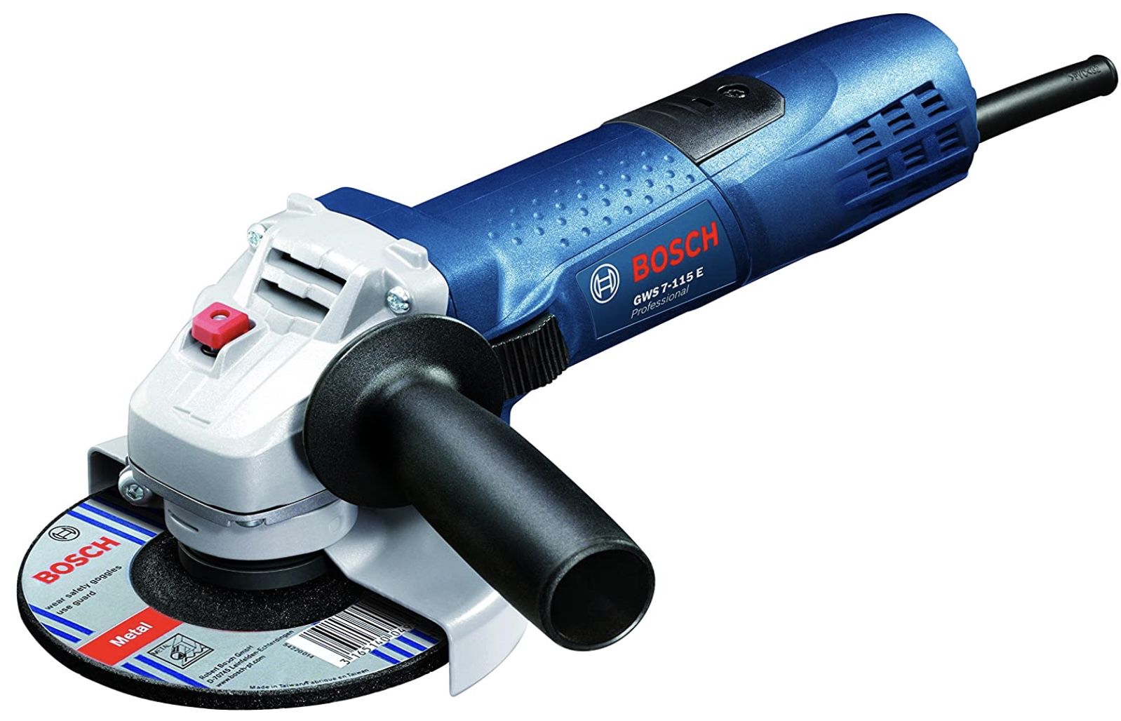 Bosch Professional GWS 7 115 E Winkelschleifer (720 Watt) mit 6 stufiger Drehzahlvorwahl und Wiederanlaufschutz für 44,11€ (statt 60€)