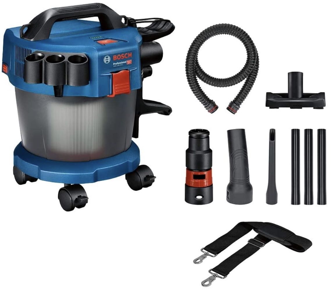 Bosch GAS 18V 10 L Professional 18V System Akku Nass /Trockensauger (ohne Akku/Ladegerät) für 81,99€ (statt 104€)