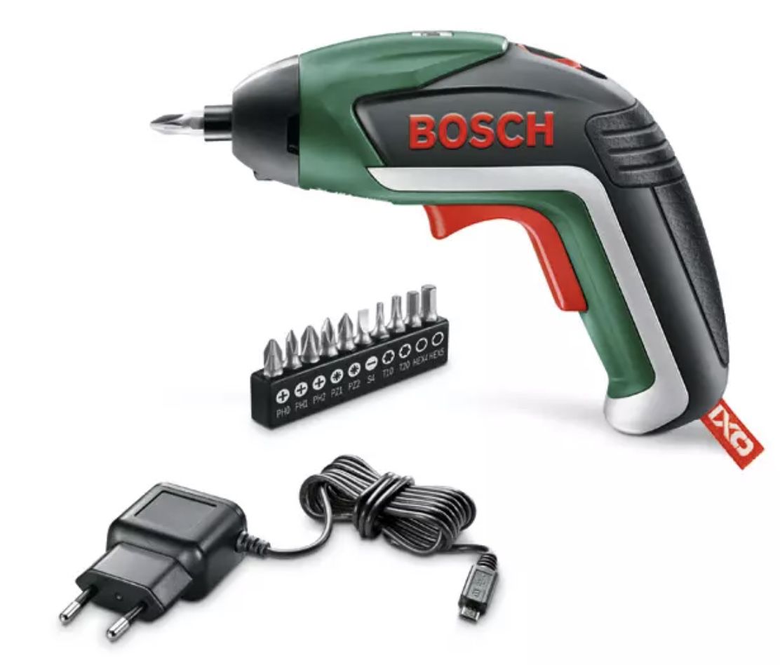 Bosch IXO V Akkuschrauber 3,6V inkl. 10 Bits für 29,99€ (statt 41€)