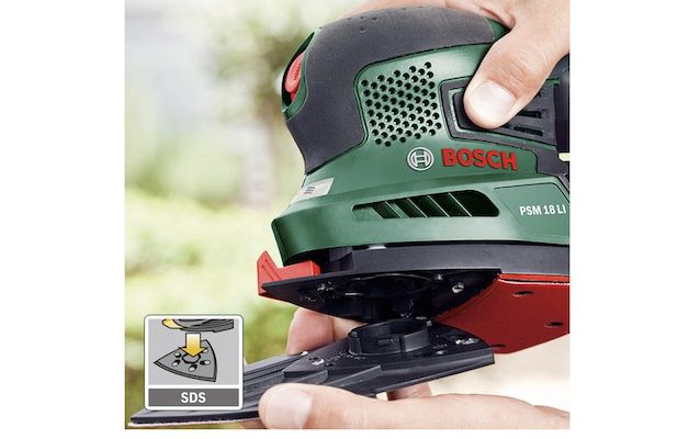 Bosch Akku Multischleifer PSM 18 LI inkl. Akku und Koffer für 69,99€ (statt 89€)