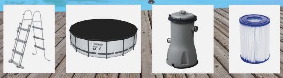 🏊 Bestway Schwimmbecken Steel Pro Max Set   457x107cm für 209,40€ (statt 300€)